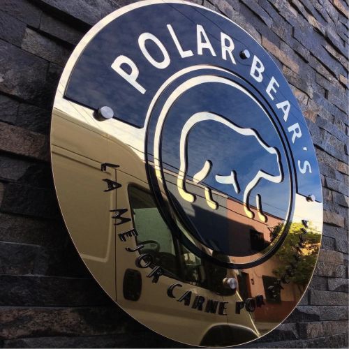 Diseño y Fabricacion de avisos de lujo en acrilico de corte en Cali. - Siem Editores.